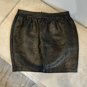 Duck Farm Glam Collection, Mini skirt black/gold